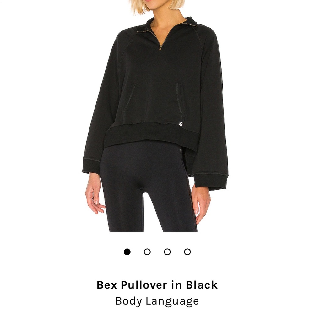 Body language black pullover